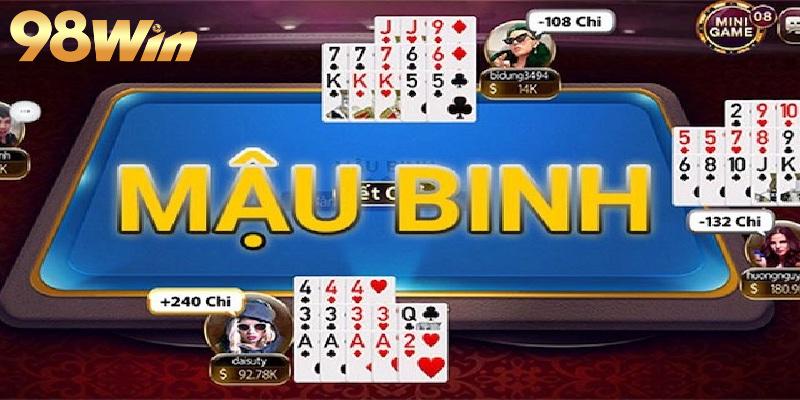 Mậu Binh Online tại 98WIN - Chia sẻ mẹo đánh bài hiệu quả 2 Luật chơi Mậu Binh Online tại 98WIN